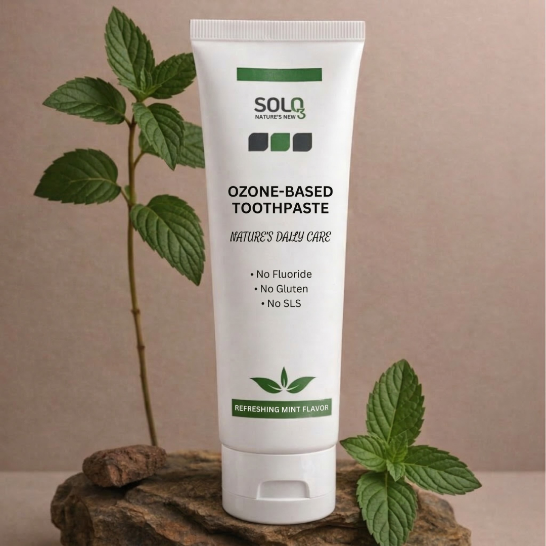 Natural Ozone Toothpaste | Eliminates 99.9% Of Plaque