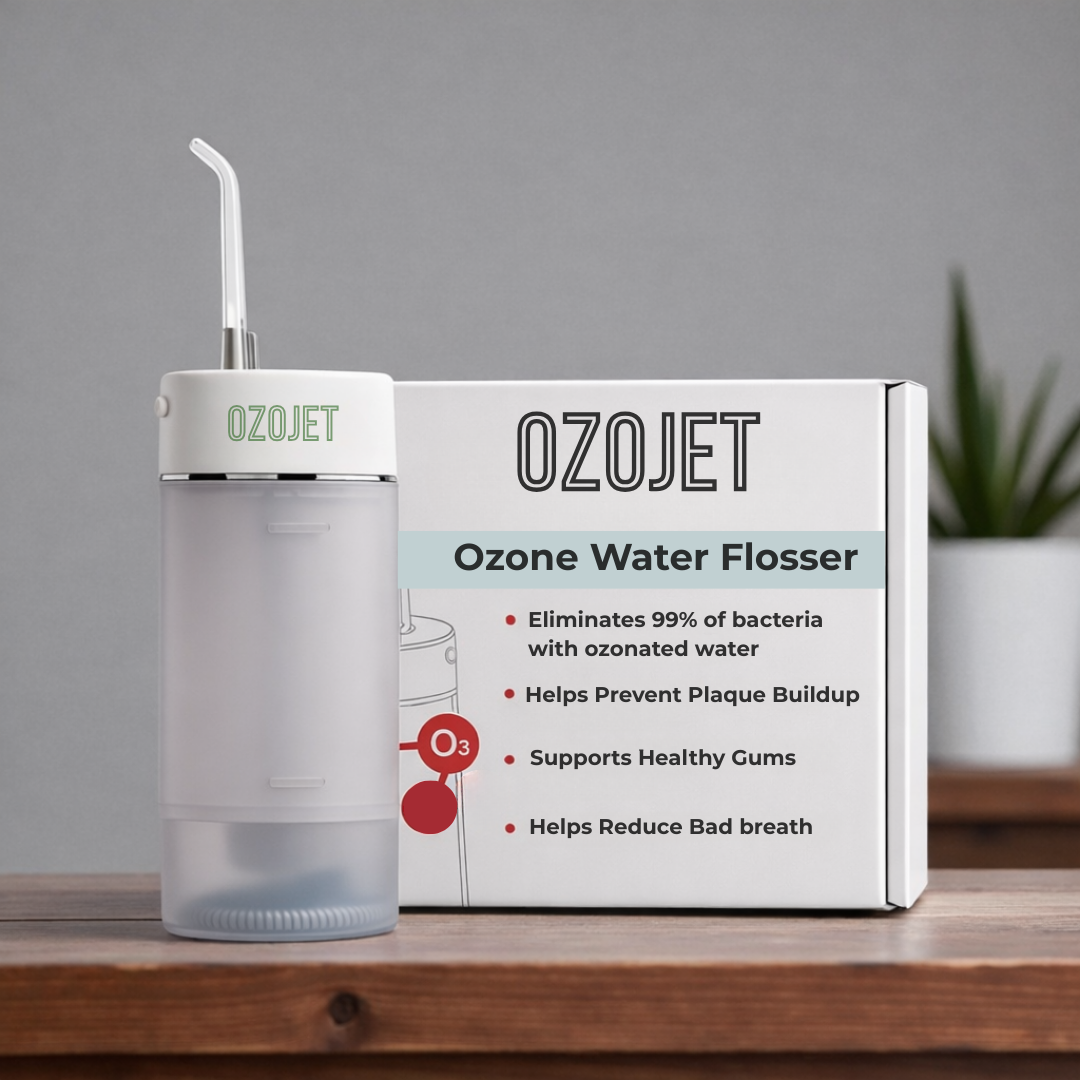 Ozone Water Flosser | Improves Gum Inflammation And Bad Breath | OZOJET