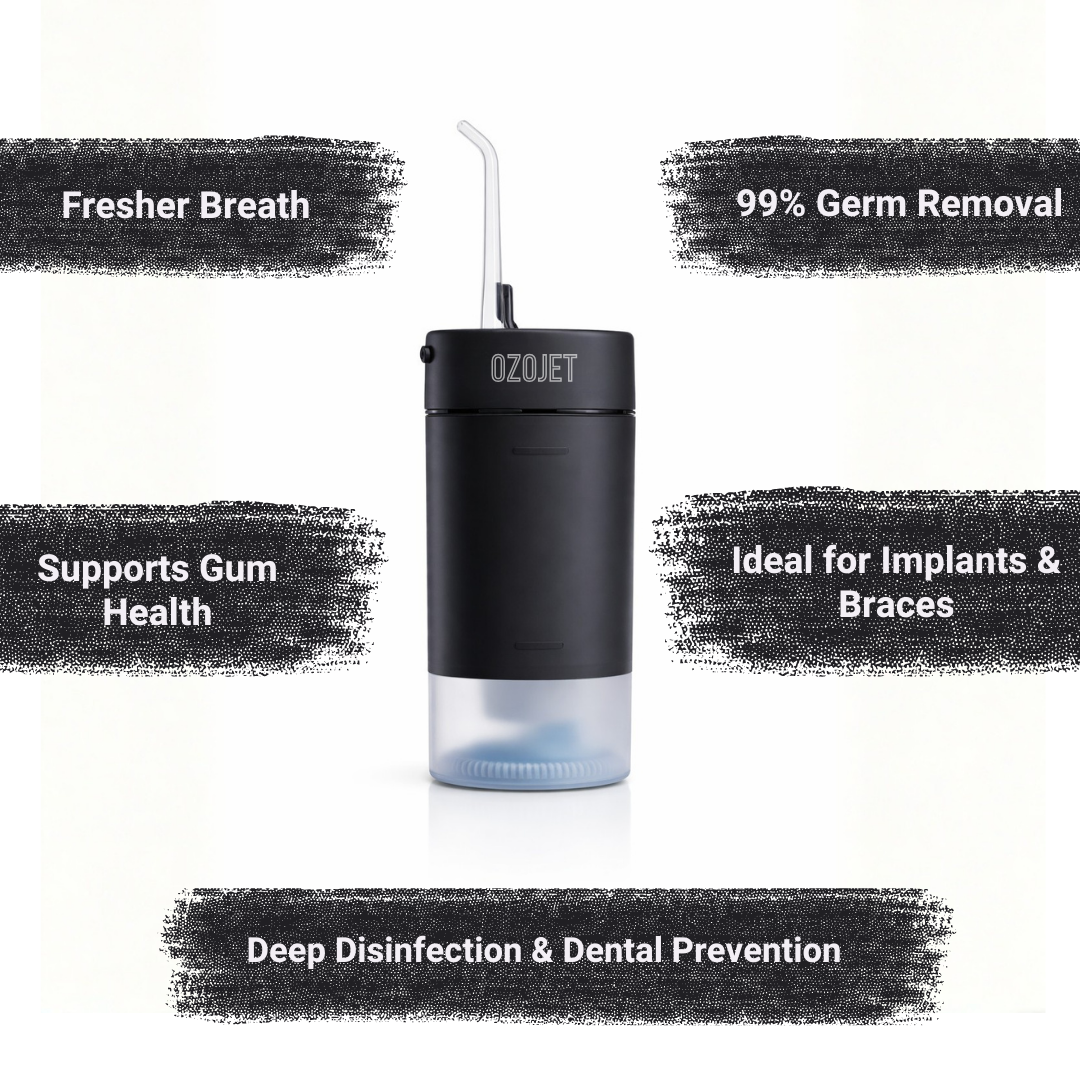 Ozone Water Flosser | Improves Gum Inflammation And Bad Breath | OZOJET